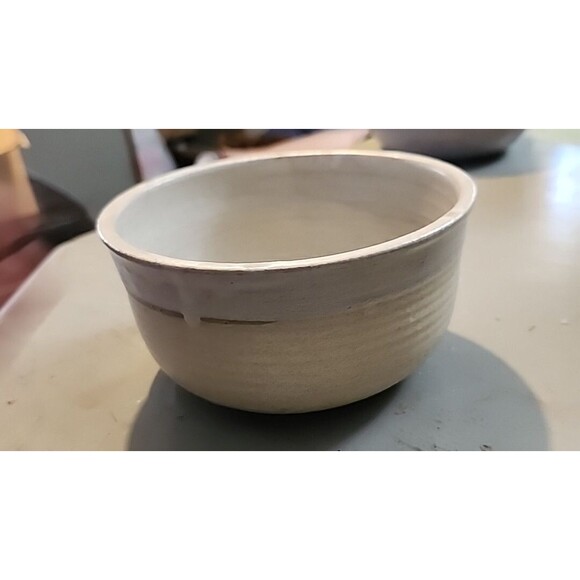 Vintage Studio Pottery Bowl – Signed Melissa ’87 Rustic Handmade Stoneware - Picture 3 of 8
